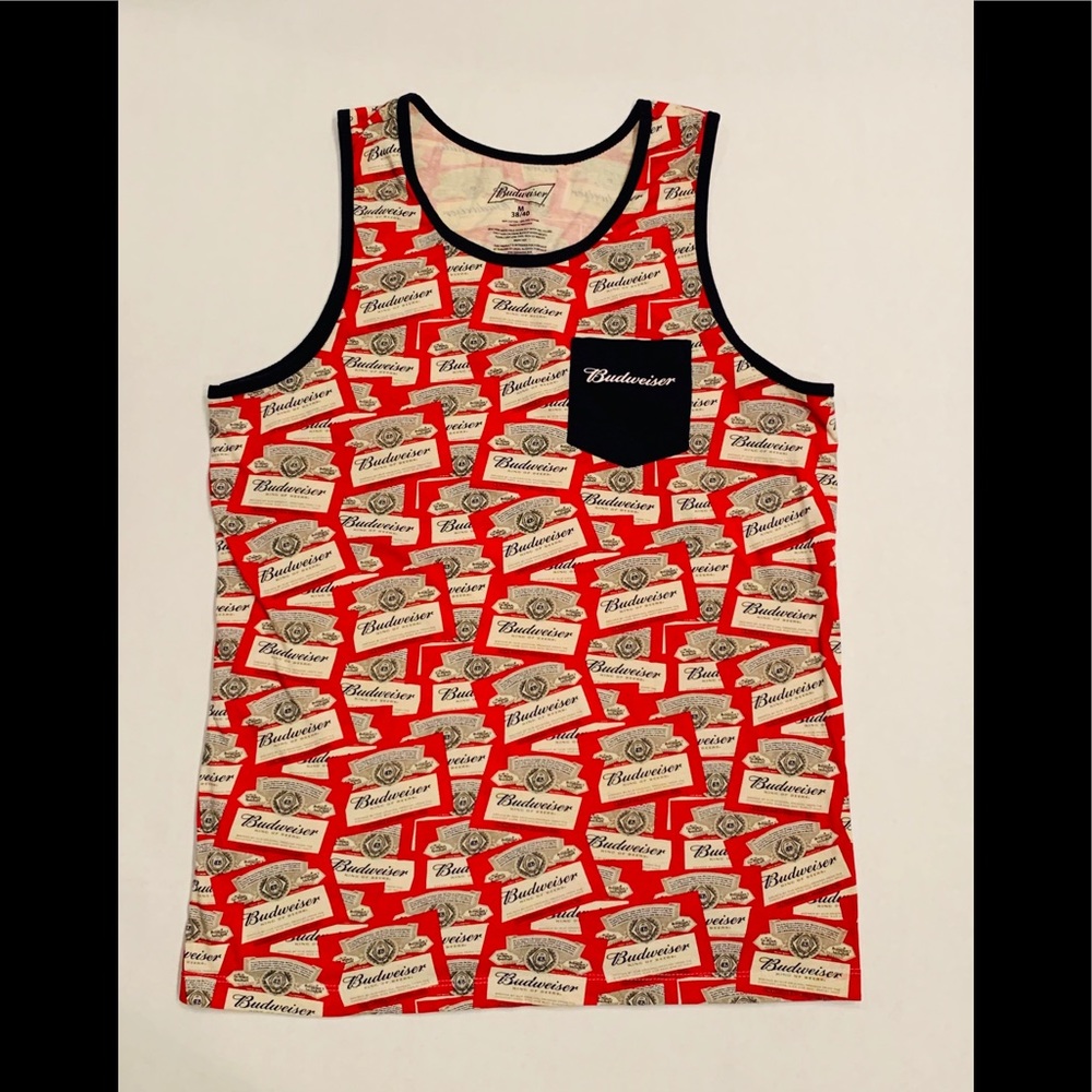 Budweiser Tank w/ pocket